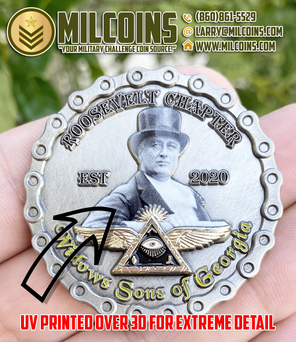 WS ROOSEVELT Challenge Coin