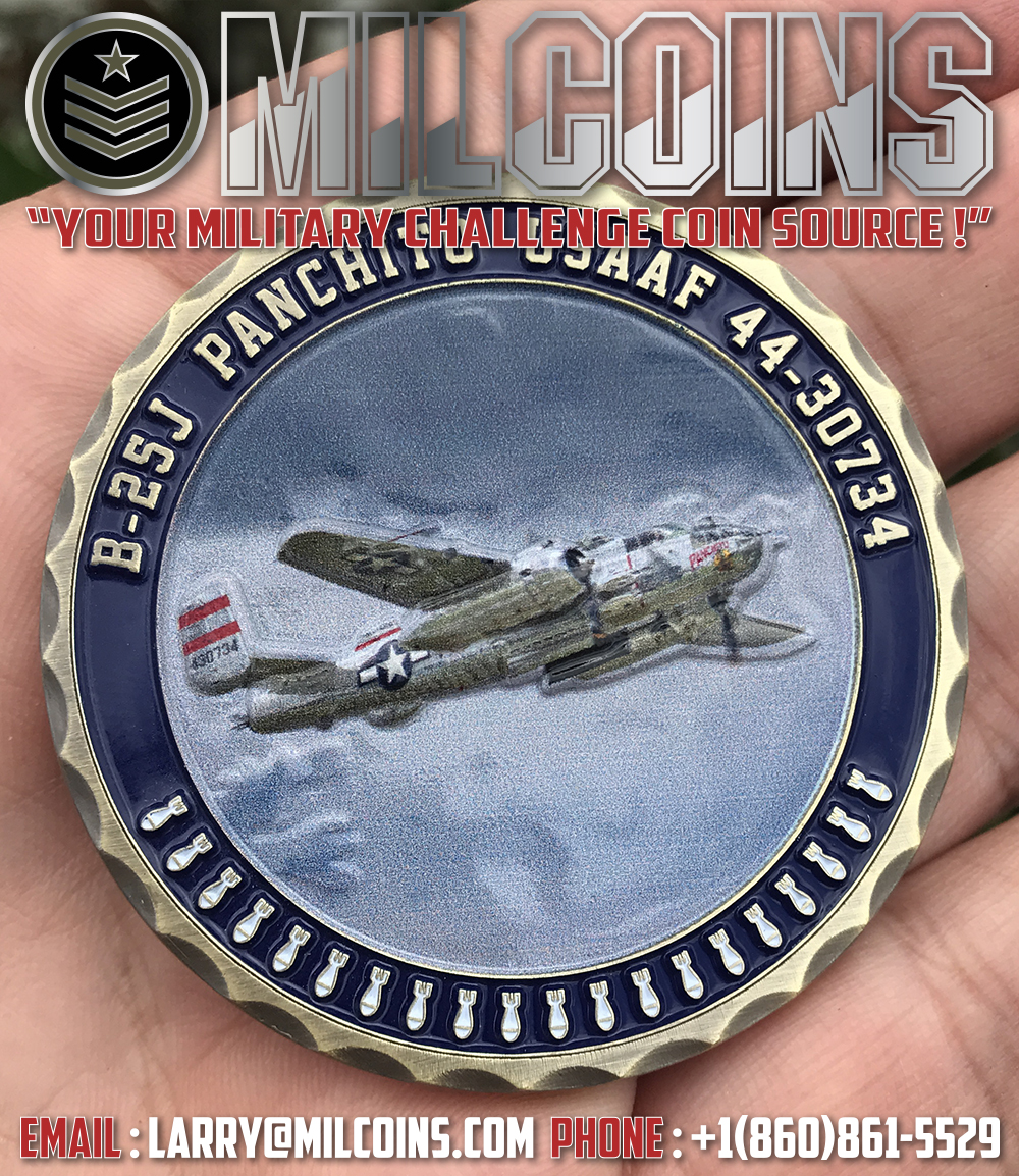 PANCHITO UV PRINTED Challenge Coin