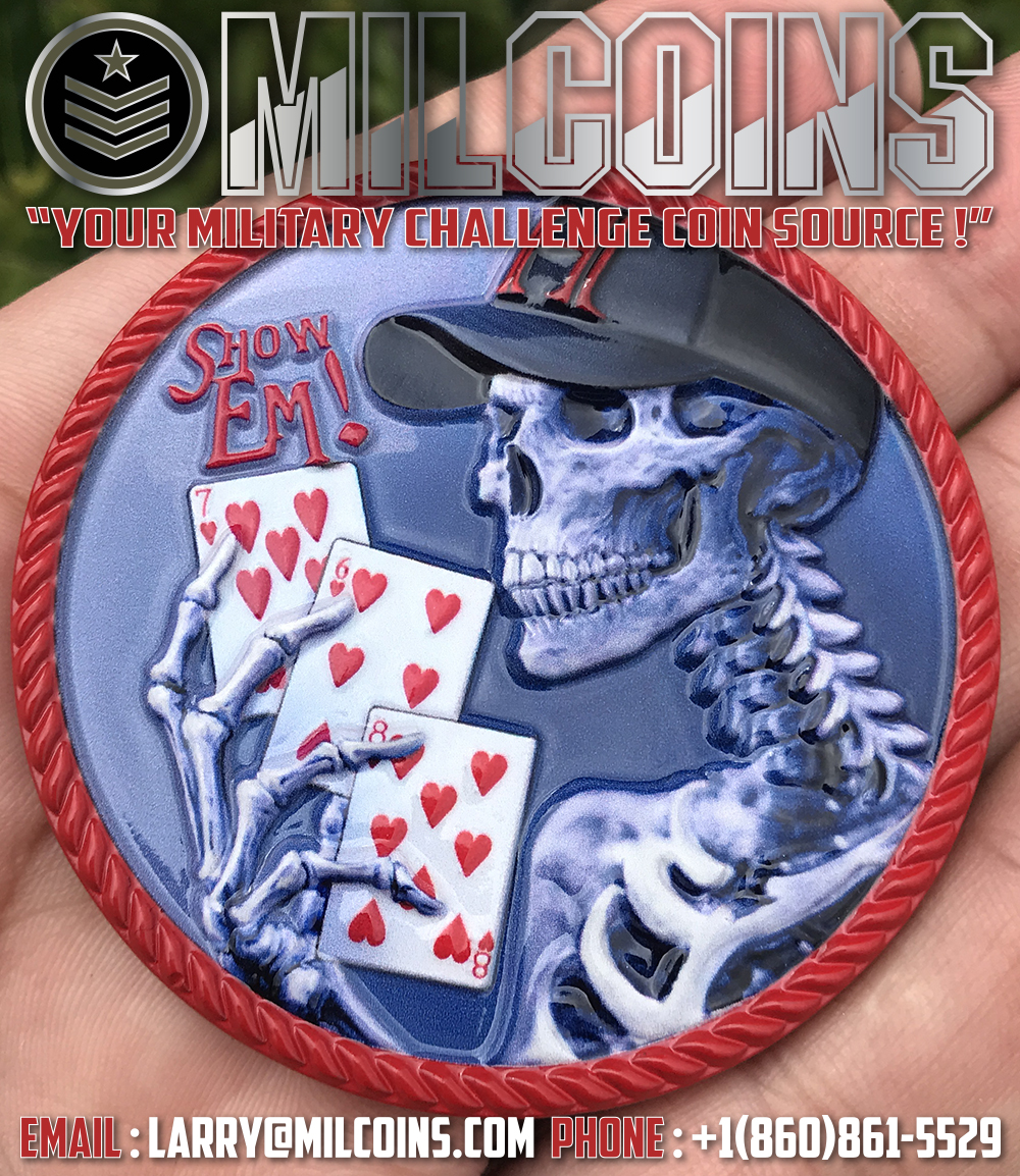 USS HARTFORD CIUB UV PRINT Challenge Coin