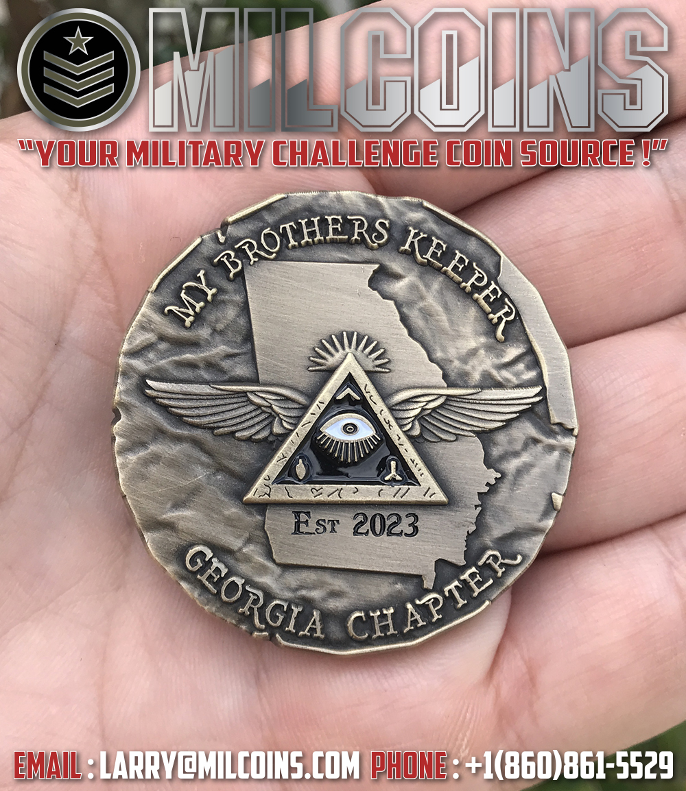 WIDOWS SONS GEORGIA CHAPTER Challenge Coin