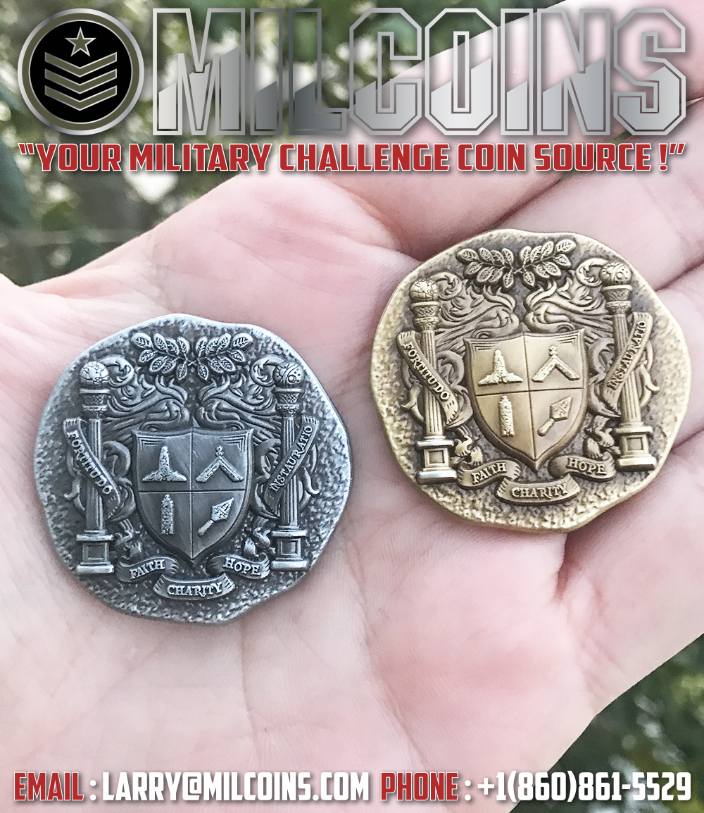 Pieces Of Eight Challenge Coin